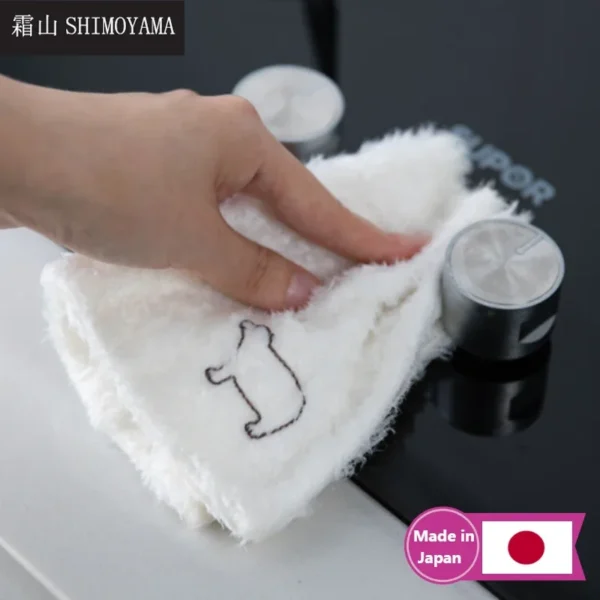 SHIMOYAMA Rayon Cleaning Cloths Kitchen Towels Dishcloths Non-stick Oil Double-layer Absorbent Soft Scouring Pad Reusable Rags